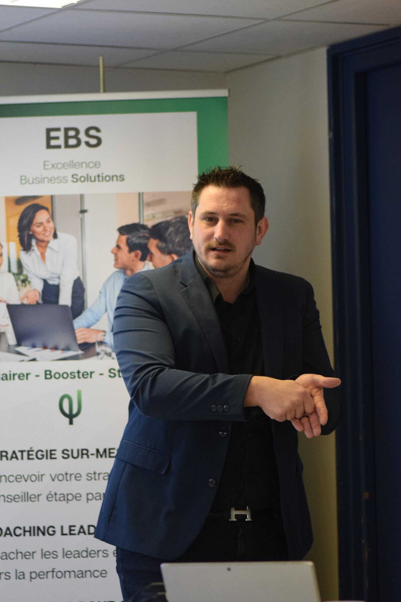 Yoan Baratay, fondateur et co-dirigeant d'EBS